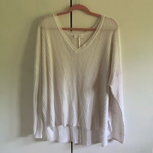 DOUBLE ZERO v-neck sweater